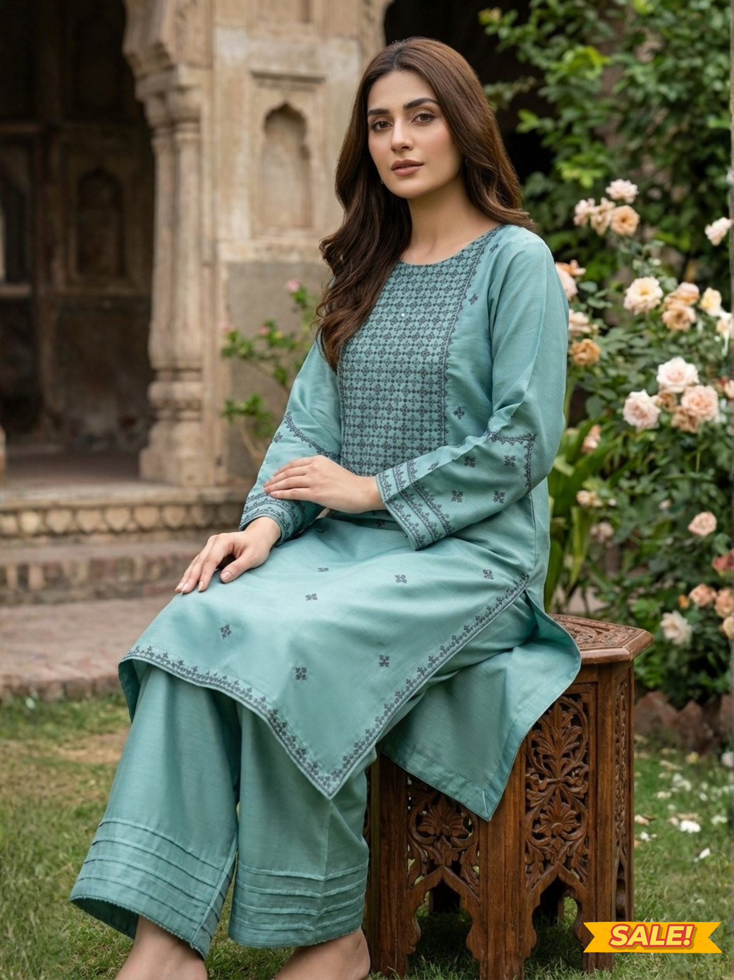 Gul-e-Sada 2-Piece – Embroidered
